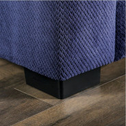 SM5151 Transitional Style Sectional Warm Navy Blue Collection By Furniture of America