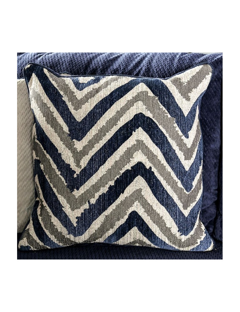 SM5151 Transitional Style Sectional Warm Navy Blue Collection By Furniture of America