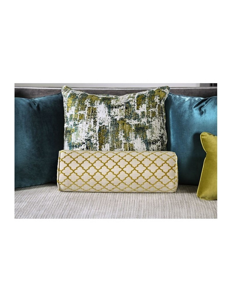 SM2286 Transitional Style Sofa & Loveseat Gray Microfiber Mariella Collection By Furniture of America