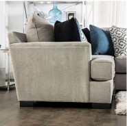 SM1120 Transitional Style 2PC Sectional Beige Gunnerbury Collection By Furniture of America