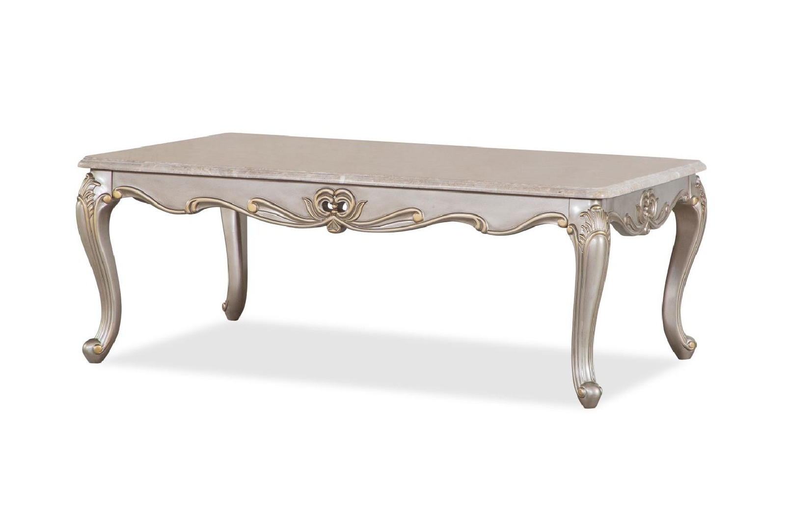 Camilla Silver Collection Traditional Style Sofa & Loveseat by Cosmos Furniture