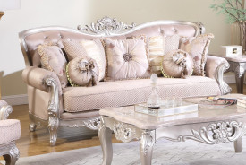 Daisy Collection Traditional Style Sofa & Loveseat by Cosmos Furniture