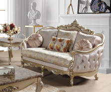 Diana  Collection Traditional Style Sofa & Loveseat by Cosmos Furniture