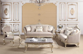 Elanor Collection Traditional Style Sofa & Loveseat by Cosmos Furniture