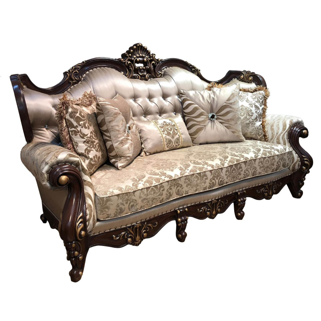Jade Collection Traditional Style Sofa & Loveseat by Cosmos Furniture