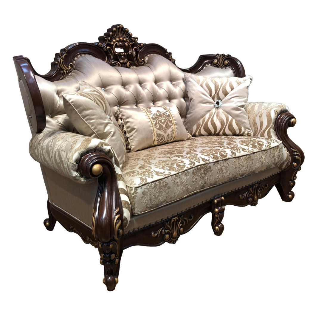 Jade Collection Traditional Style Sofa & Loveseat by Cosmos Furniture