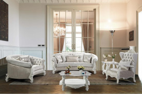 Juliana Collection Traditional Style Sofa & Loveseat by Cosmos Furniture