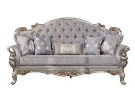 Violet Collection Traditional Style Sofa & Loveseat by Cosmos Furniture