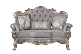 Violet Collection Traditional Style Sofa & Loveseat by Cosmos Furniture