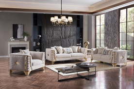 Tanya Collection Modern 2PC Sofa & Loveseat By Cosmos Furniture