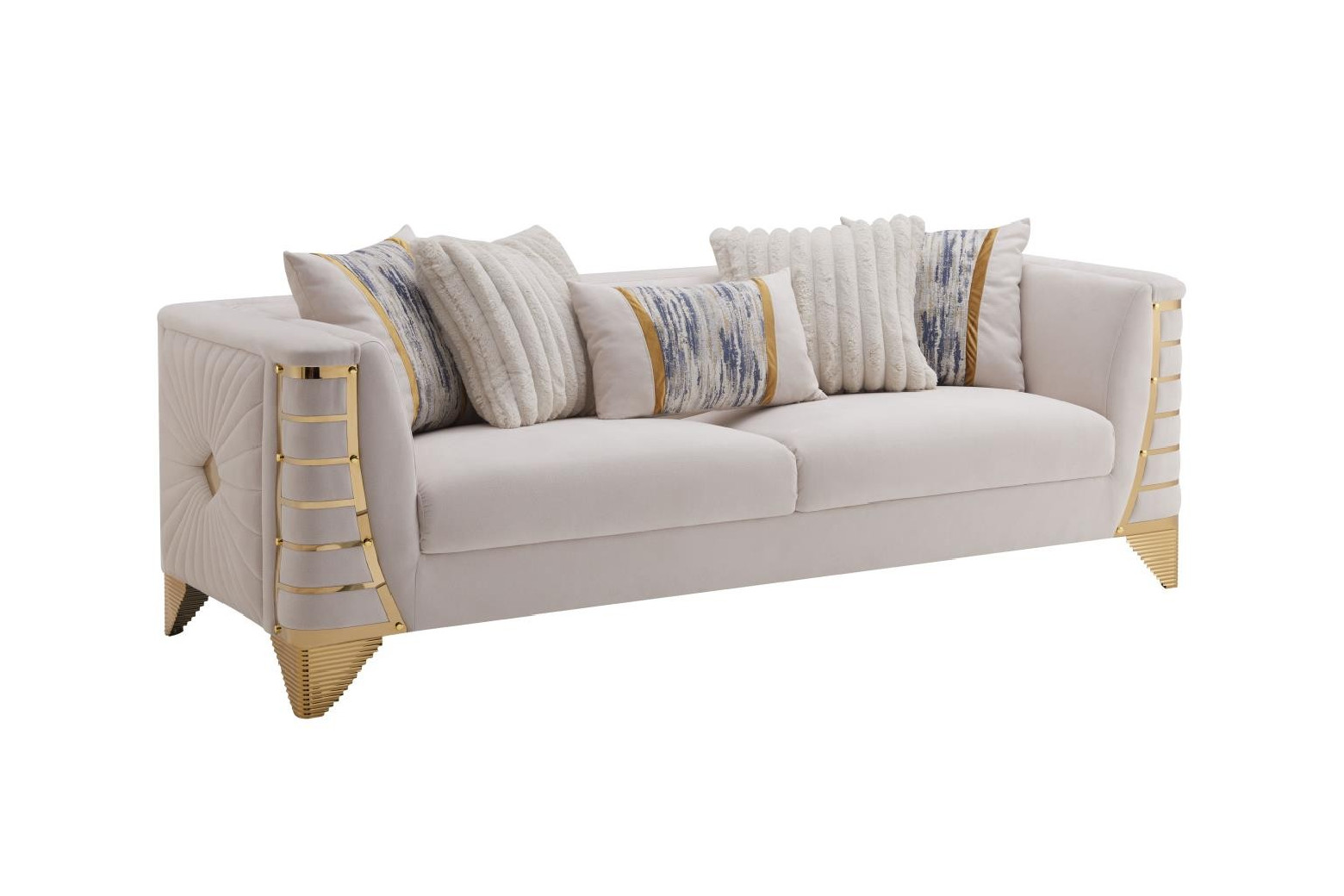 Tanya Collection Modern 2PC Sofa & Loveseat By Cosmos Furniture