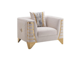 Tanya Collection Modern 2PC Sofa & Loveseat By Cosmos Furniture