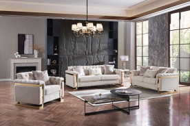 Chloe  Collection Modern Style Sofa & Loveseat by Cosmos Furniture