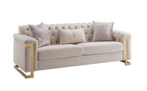 Chloe  Collection Modern Style Sofa & Loveseat by Cosmos Furniture