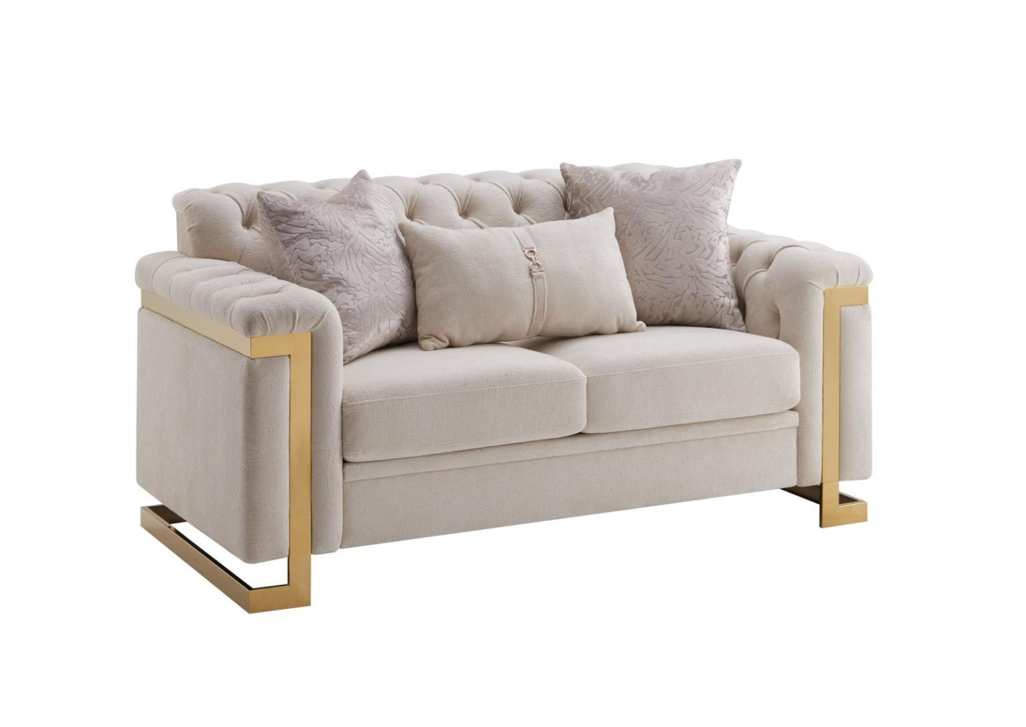 Chloe  Collection Modern Style Sofa & Loveseat by Cosmos Furniture