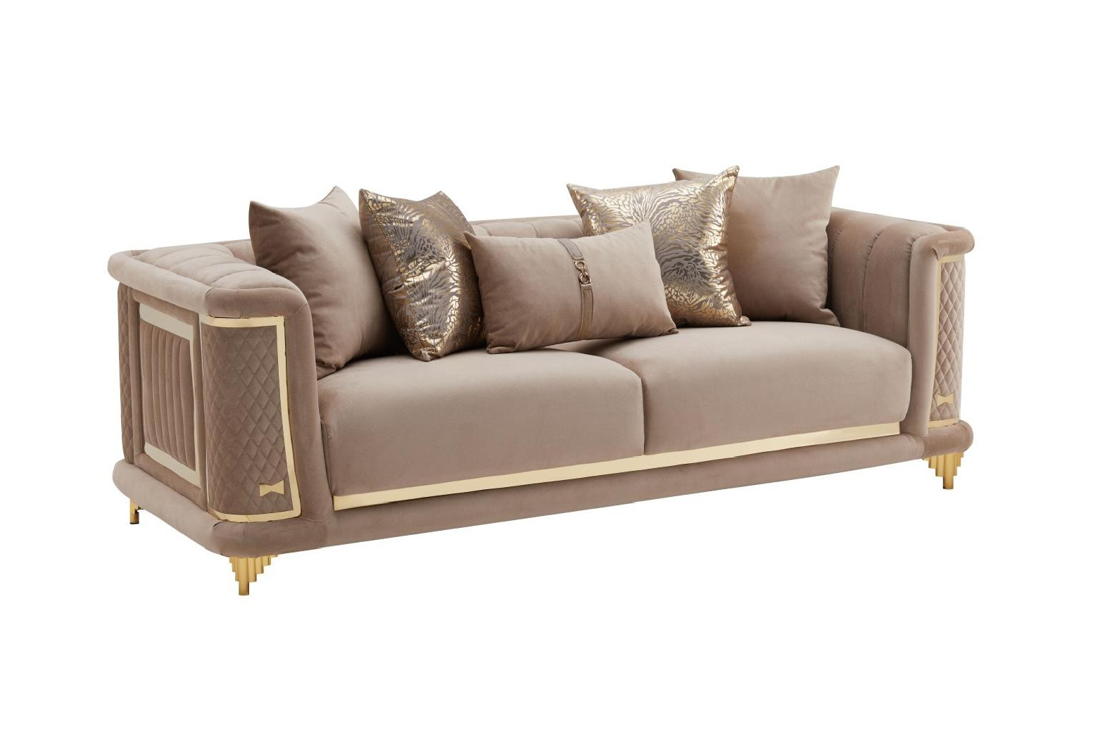 Kate  Collection Modern Style Sofa & Loveseat by Cosmos Furniture