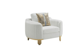Lexi Collection Modern Style Sofa & Loveseat by Cosmos Furniture