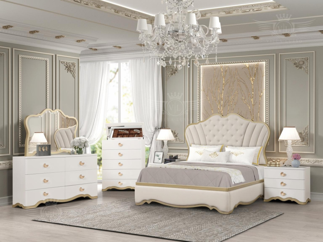 Athena Queen Bed Collection Modern Style Collection By Cosmos Furniture