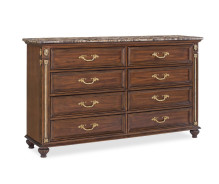 Marya Cherry Queen Bed Traditional Style Collection By Cosmos Furniture