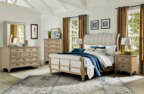 Marina Queen Bed Collection Modern Style Collection By Cosmos Furniture
