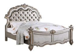 Melrose Queen Bed Traditional Style Collection By Cosmos Furniture