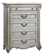 Melrose Queen Bed Traditional Style Collection By Cosmos Furniture