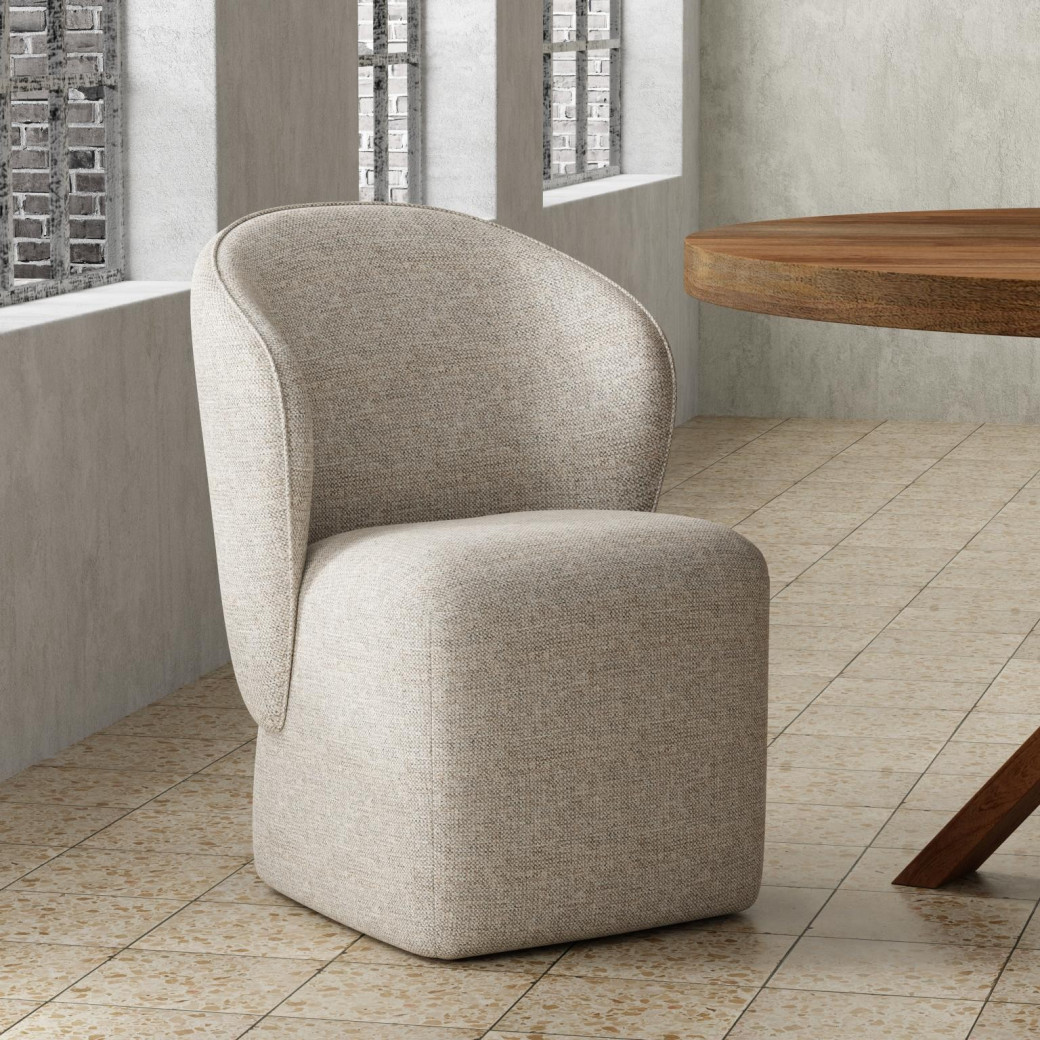 Bongo Dining Chair Quartermaster Linen Collection by Parker House