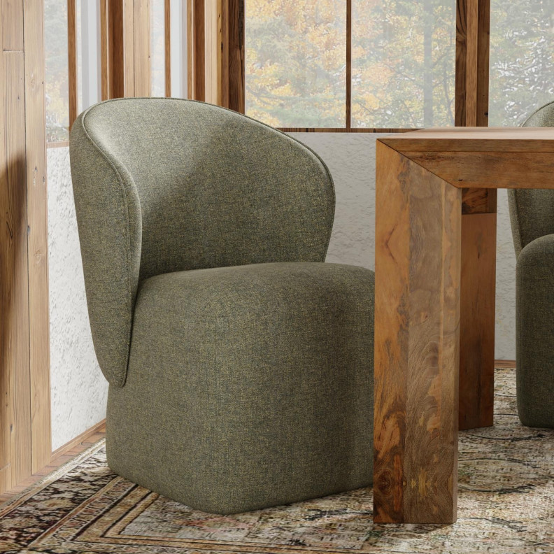 Bongo Dining Chair Quartermaster Sage Collection by Parker House