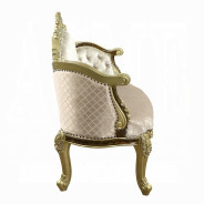 BD20007 Antique Gold & Brown Finish Bench Desiderius Collection By Acme Furniture