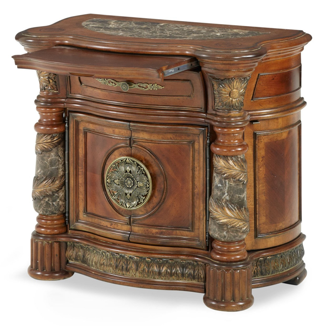 Bedside Chest Villa Valencia Collection By Michael Amini 72040-55