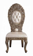 DN00477 7PC Dining Set Bronze Finish Constantine Collection By Acme Furniture