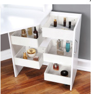 White Vanity Lorybelle Collection by Furniture of America