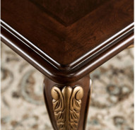FM65004BG Traditional Living Room Dark Cherry/Beige Yucatan Collection by Furniture of America