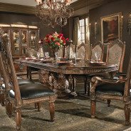 Rectangular Dining Table Set  Villa Valencia Collection By Michael Amini