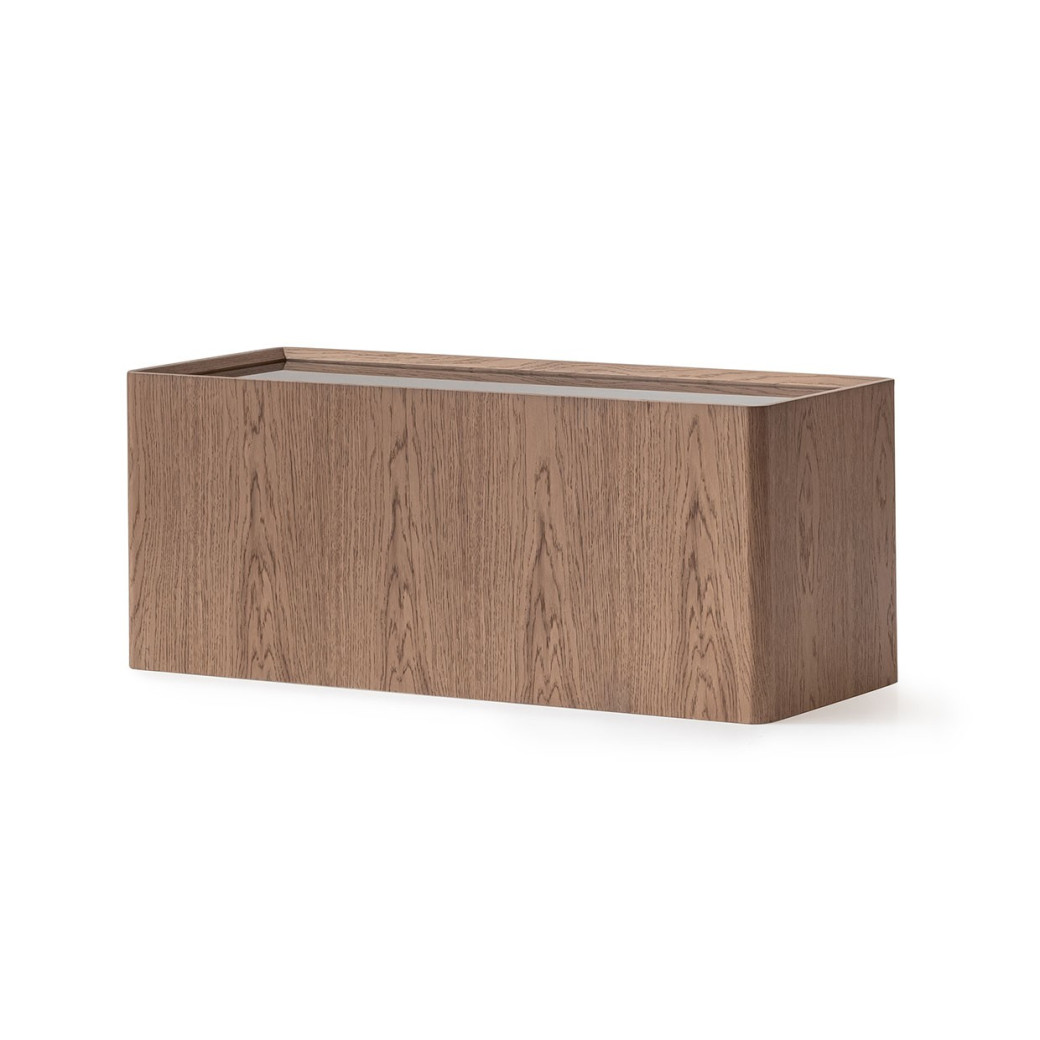 Sectional Table Saddle Brown Bristol Collection By Micahel Amini LFR-BSTL881-226