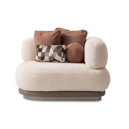 Corner Unit Saddle Brown Bristol Collection By Michael Aminni.LFR-BSTL884-FWN-226