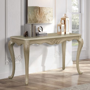 LV03820 Living Room Beige Fabric & Champagne Finish Libertee Collection By Acme Furniture