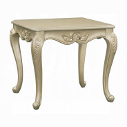 LV03820 Living Room Beige Fabric & Champagne Finish Libertee Collection By Acme Furniture