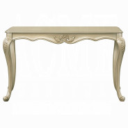 LV03820 Living Room Beige Fabric & Champagne Finish Libertee Collection By Acme Furniture