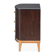 Nightstand Warm Pecan Camellia Field Collection By Michael Amini 9090040-400