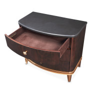 Nightstand Warm Pecan Camellia Field Collection By Michael Amini 9090040-400