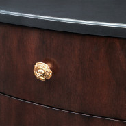 Nightstand Warm Pecan Camellia Field Collection By Michael Amini 9090040-400