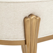 Bench Warm Pecan Camellia Field Collection by Michael Amini 9090904-400