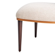 5PC Round Dining Table Warm Pecan Camellia Field Collection By Michael Amini 9090001-400