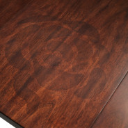7PC Rectabgular Dining Table Warm Pecan Camellia Field Collection By Michael Amini 9090002-400
