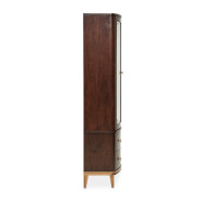 7PC Rectabgular Dining Table Warm Pecan Camellia Field Collection By Michael Amini 9090002-400