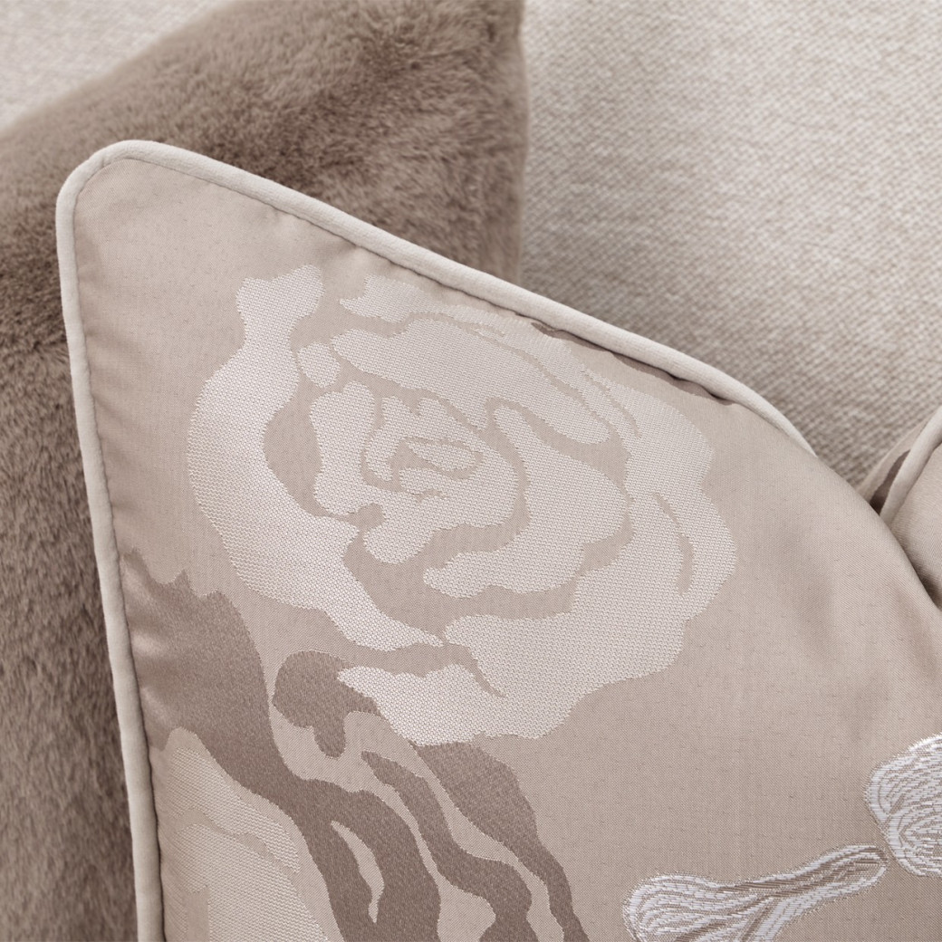 3 Piece Sofa Linen Warm Pecan Warm Pecan Camellia Field Collection By Michael Amini 9090-3PC-LINEN-400