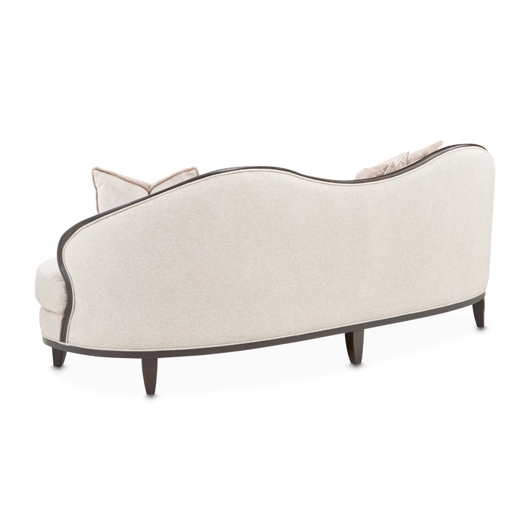 Sofa Linen Warm Pecan Camellia Field Collection By Michael Amini 9090815-LINEN-400