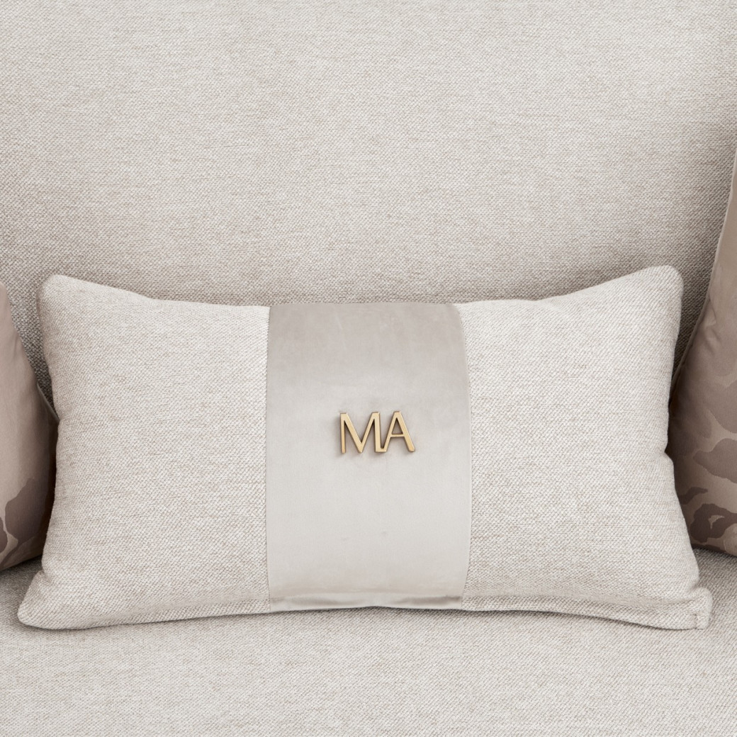 Sofa Linen Warm Pecan Camellia Field Collection By Michael Amini 9090815-LINEN-400