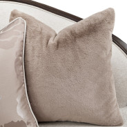 Sofa Linen Warm Pecan Camellia Field Collection By Michael Amini 9090815-LINEN-400